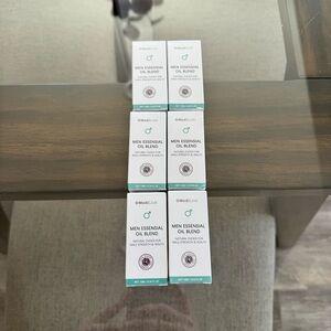 NIB! Sealed! Set of Six MediLisk Men Essential Oil Blend - 10ML